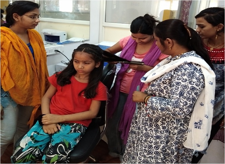 some pictures during beauty & wellness Training Beauty Class