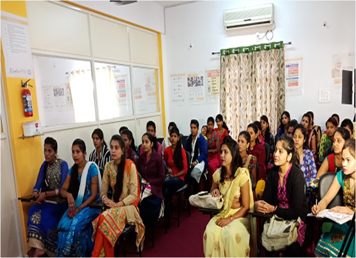 some pictures during beauty & wellness Training Beauty Class